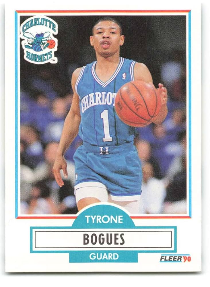 Amazon.com: 1990-91 Fleer #16 Muggsy Bogues NM-MT Charlotte